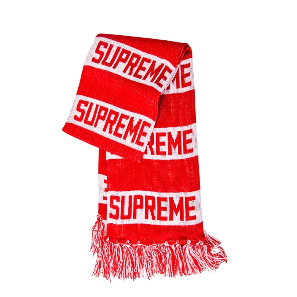 Supreme Bar Stripe Scarf
Red